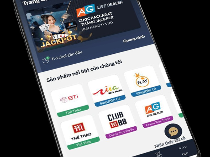 Màn hình ứng dụng ku77