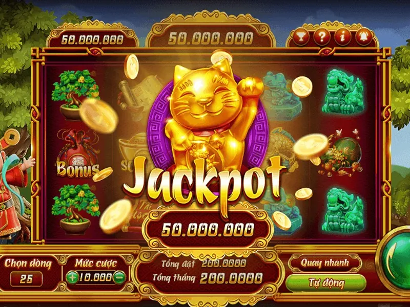 Máy đánh bạc, biểu tượng jackpot vàng